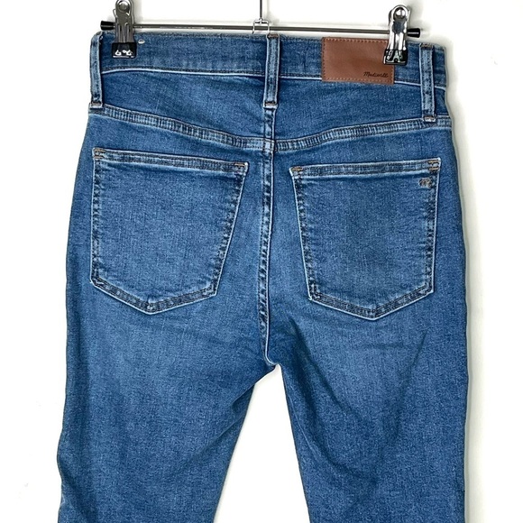 Madewell Petite 10" High Rise Skinny Jeans Mackey Wash Women’s Size 25P - Picture 6 of 14